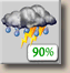 Today: Showers And Thunderstorms