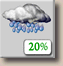 Friday: Slight Chance Rain Showers